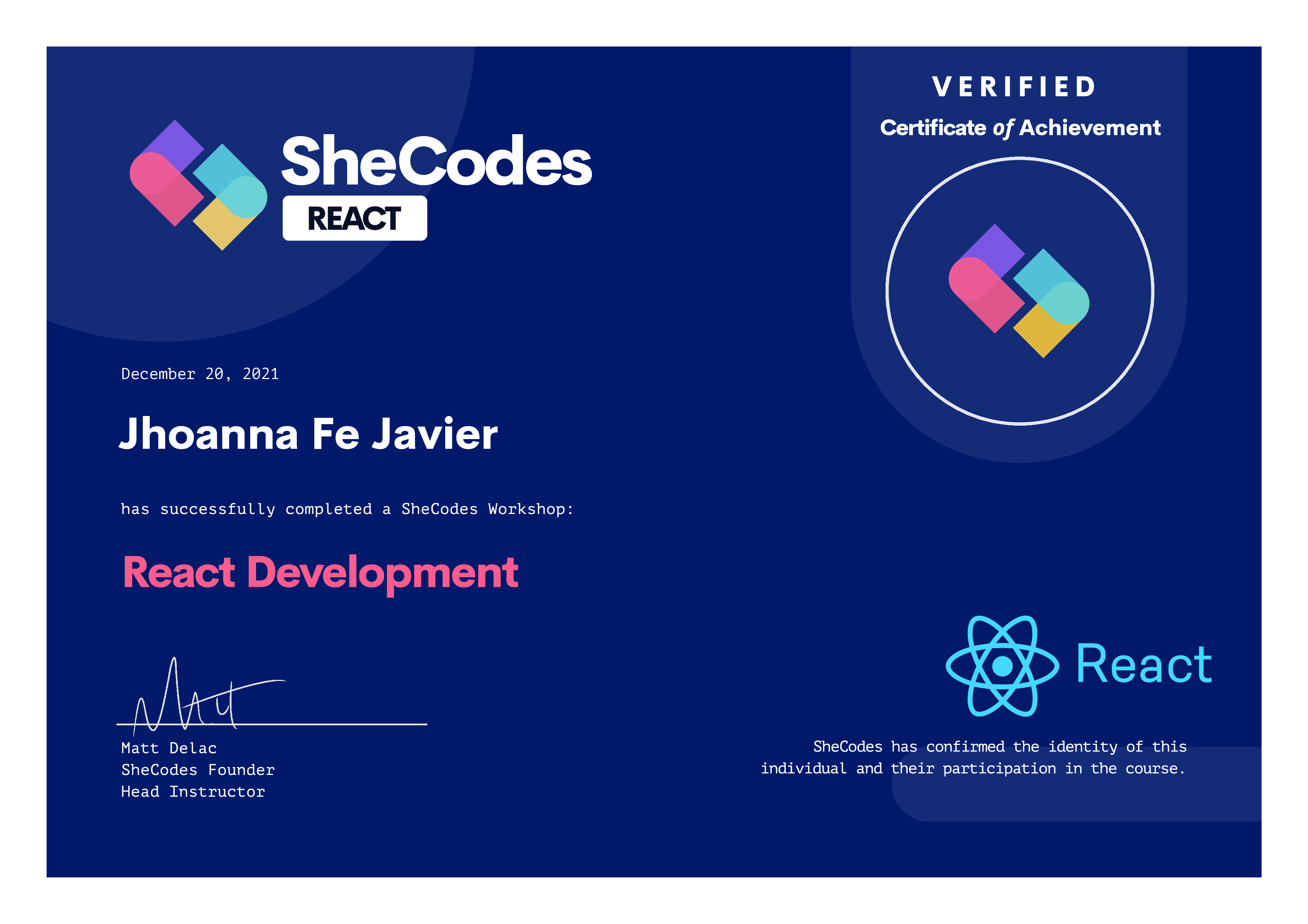 Shecodes React