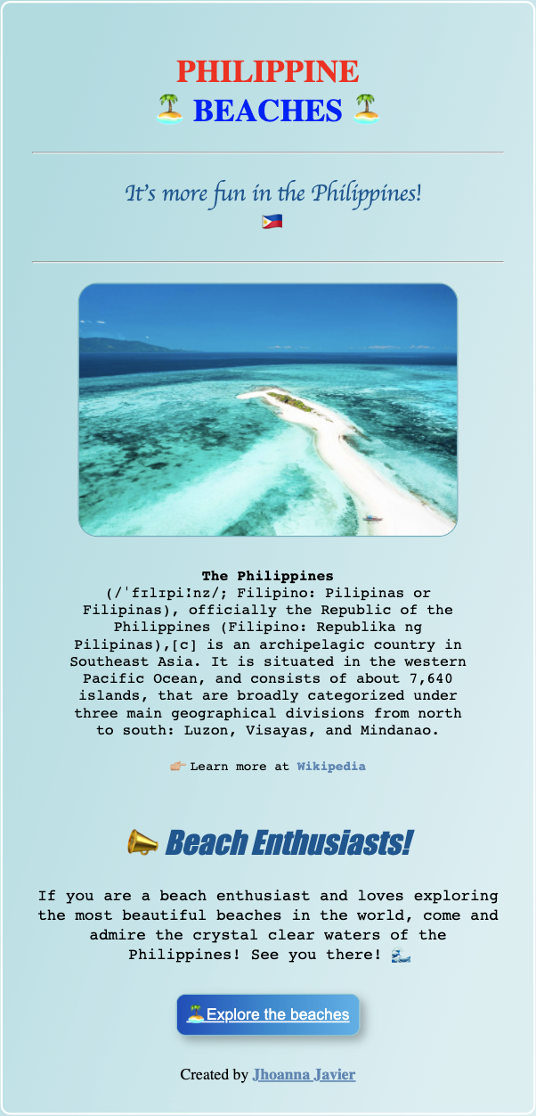 philippine beaches